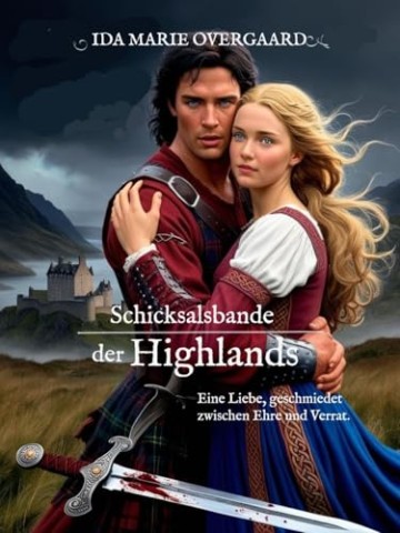 Cover: Ida Marie Overgaard - Schicksalsbande der Highlands: Eine Liebe, geschmiedet zwischen Ehre und Verrat