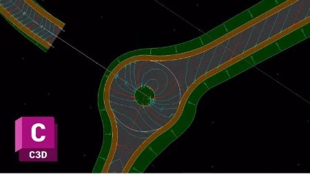 10ee8b01dda1148aac3a933e496dace3 - Roundabout and Intersection Corridor Modelling in Civil 3d