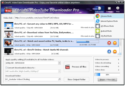 ChrisPC VideoTube Downloader Pro 15.25.0507 Multilingual