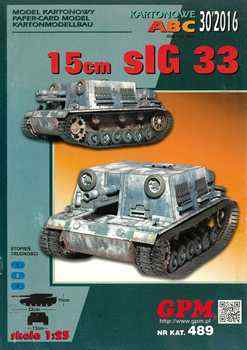   15 cm s.I.G.33B Sfl (Sturmpanzer II) / 15cm sIG 33 (GPM 489)