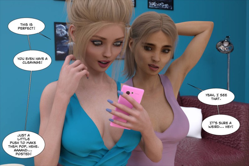 SELF By TinyThea 3D Porn Comic