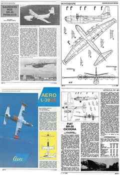 Letectvi+Kosmonautika 1990-18 - Scale Drawings and Colors