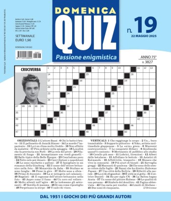 Domenica Quiz N.3827 - 22 Maggio 2025