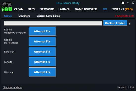 Easy Gamer Utility PRO 1.3.69