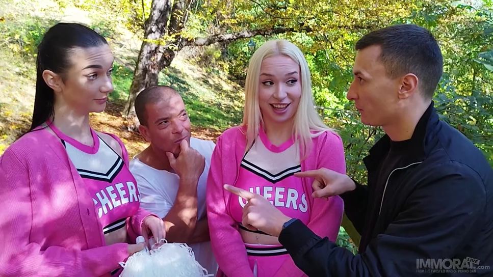 Lady Gang, Vera Jawr - Busty Cheerleaders Cuckold Their Pervert Coach Part 1