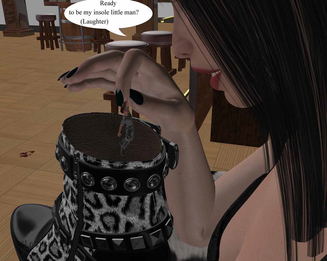 HGLock - Evil Giantess Bar 3D Porn Comic