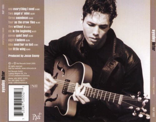 Aynsley Lister - Everything I Need (2000) Lossless 