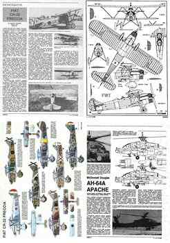 Letectvi+Kosmonautika 1990-21 - Scale Drawings and Colors