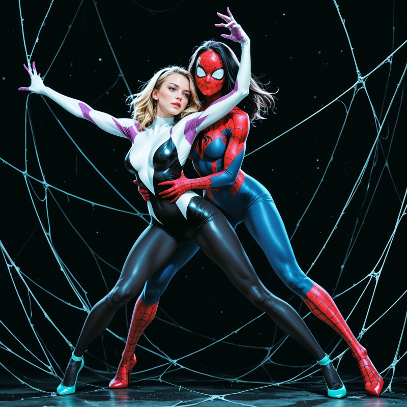 SharinelAI - Battle of the Spiders AI Porn
