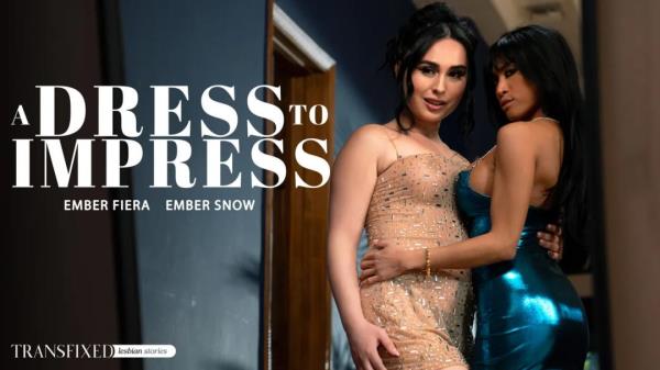Ember Snow, Ember Fiera - A Dress To Impress  Watch XXX Online FullHD