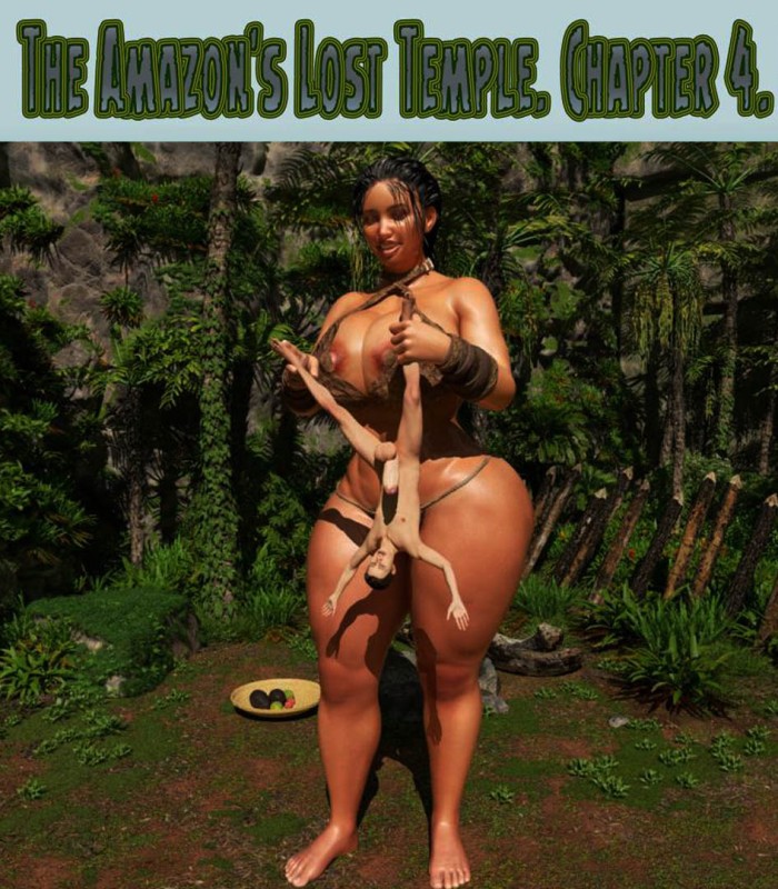 Nyom - The Amazon's Lost Temple 4 3D Porn Comic