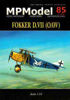  Fokker D.VII / Fokker D.VII (OAW) (MPModel 085)