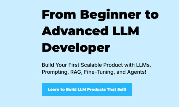 Build Your First Product with LLMs, Prompting, RAG