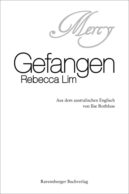 Gefangen - Rebecca Lim Gefangen - Rebecca Lim