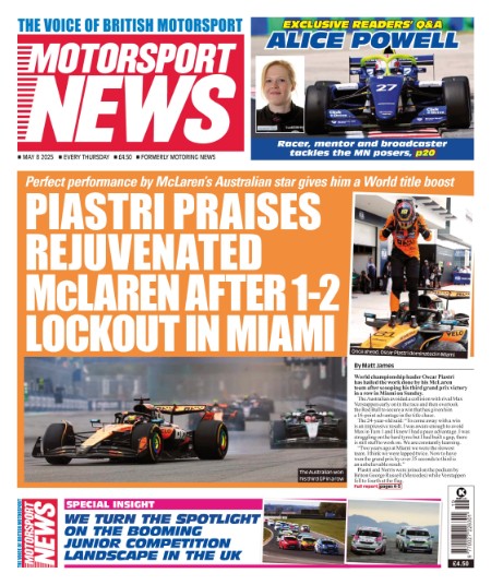 Motorsport News - May 8, 2025