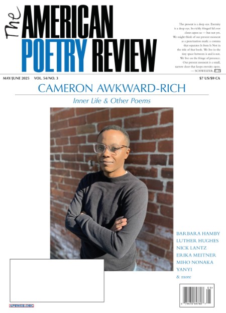 The American Poetry Review - Vol 54 N°3, May-June 2025