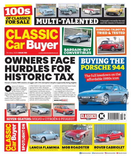 Classic Car Buyer - Issue 780, 07 May 2025