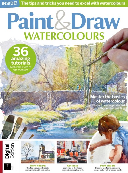 Paint  Draw Watercolours - 7th Edition, 2025