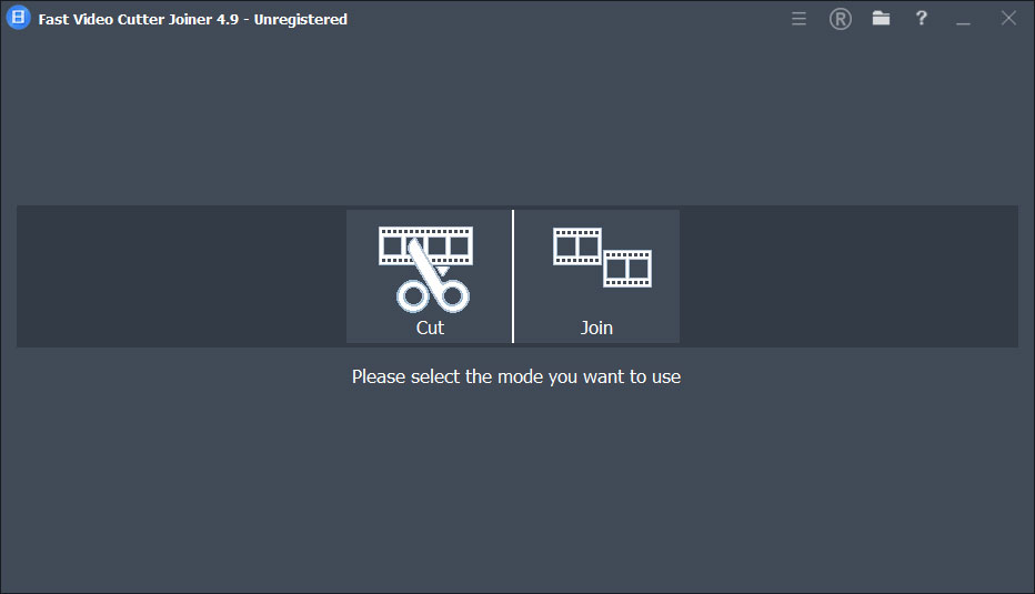 Fast Video Cutter Joiner 6 Interface Screenshot