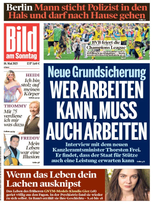 Bild am Sonntag - 18. Mai 2025 Bild am Sonntag - 18. Mai 2025