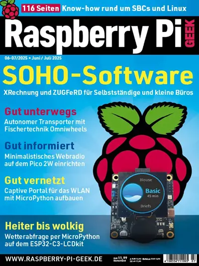 Raspberry Pi Geek - 06/07 (Juni-Juli) 2025