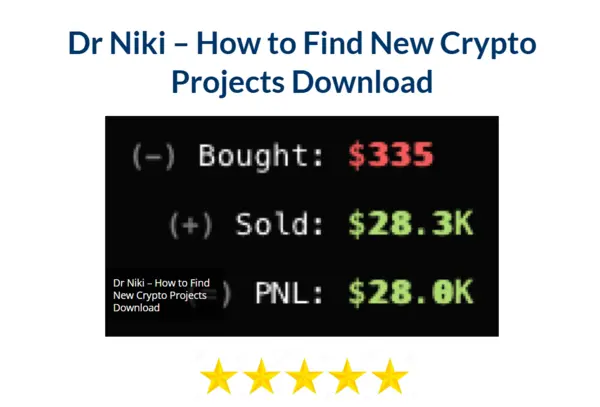 Dr Niki – How to Find New Crypto Projects Download