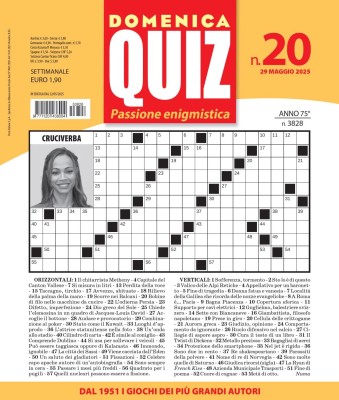 Domenica Quiz N.3828 - 29 Maggio 2025