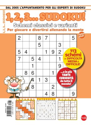 123 Sudoku N.237 - Giugno 2025