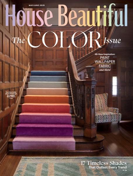 House Beautiful USA №3 May/June 2025 - The Color Issue