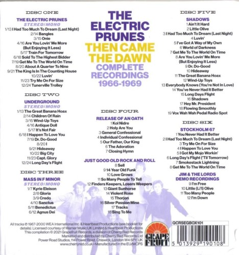 The Electric Prunes - Then Came The Dawn (Complete Recordings 1966-1969) (2021)6CD Lossless The Electric Prunes - Then Came The Dawn (Complete Recordings 1966-1969) (2021)6CD Lossless
