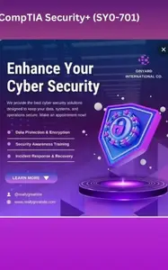The cyber security  CompTIA Security+ (SY0-701)