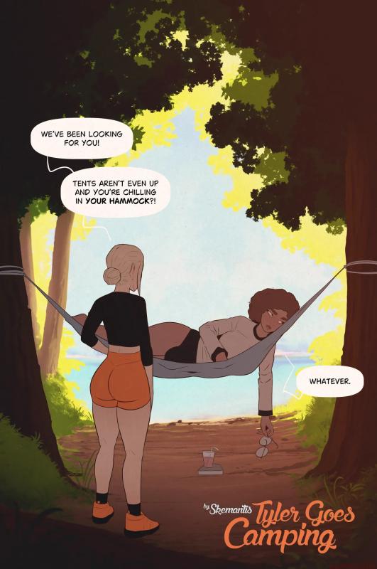 Skemantis - Tyler goes camping - part 1 Porn Comics
