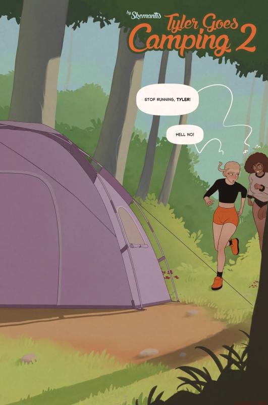 Skemantis - Tyler goes camping - part 2 Porn Comics