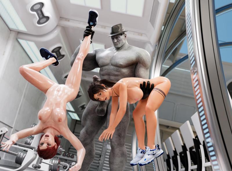 MeHLabS - X-workout 3D Porn Comic