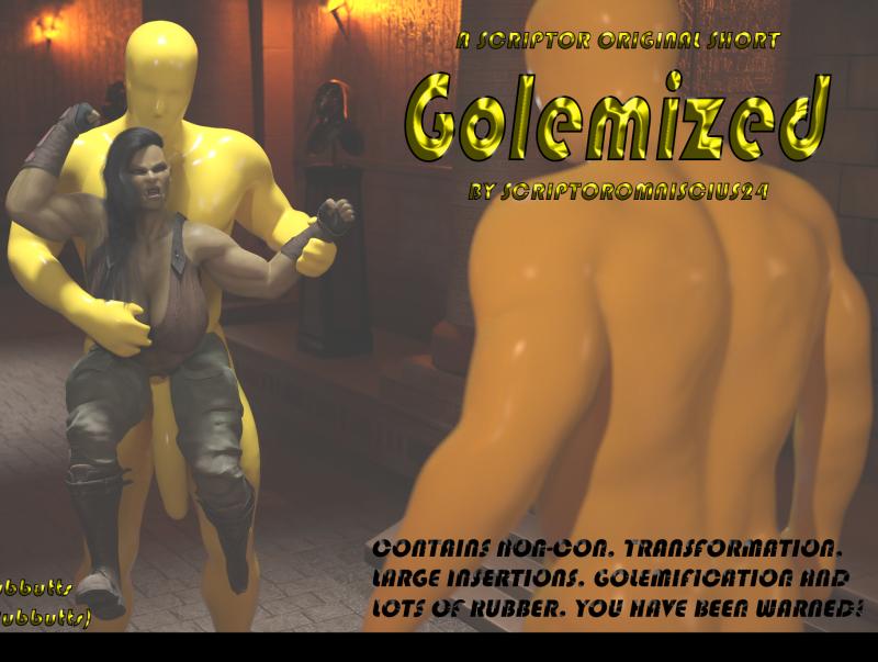 Scriptor - Golemized! 3D Porn Comic