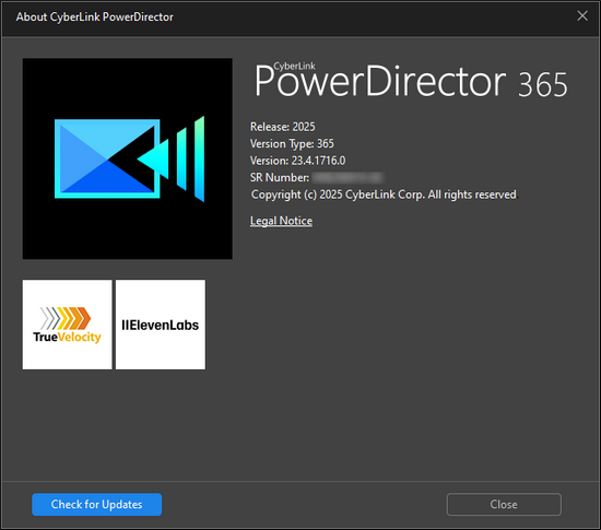 CyberLink PowerDirector Ultimate 2025 v23.4.1716.0
