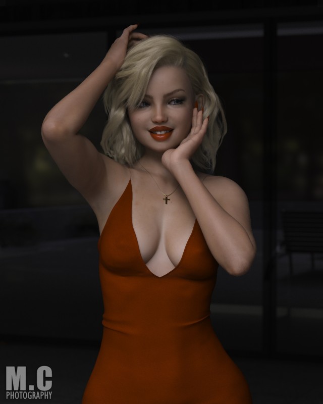 M.C Photography - Dancing in Red 3D Porn Comic