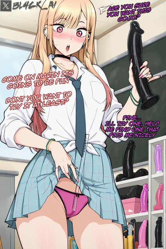 Marin BBC Dildo Adventure (AI GENERATED) AI Porn Marin BBC Dildo Adventure (AI GENERATED) AI Porn
