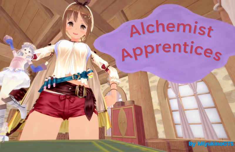 MiyukinaGTS - Alchemist Apprentices 1-4 3D Porn Comic