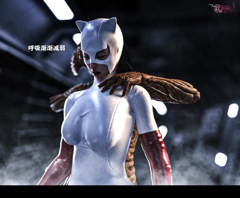 Taohuapuzi - Arcane in Superheroine 02 3D Porn Comic