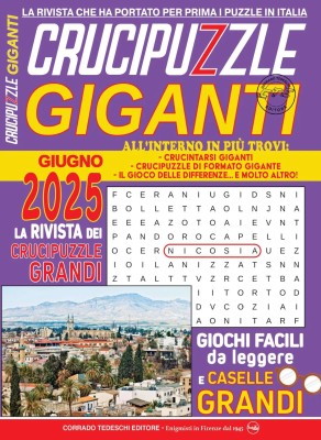 Crucipuzzle Giganti N.46 - Giugno 2025