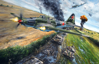 Aviation artworks by Lukasz Kasperczyk