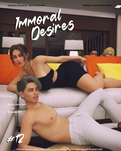 Daval3D - Immoral Desires 12 3D Porn Comic