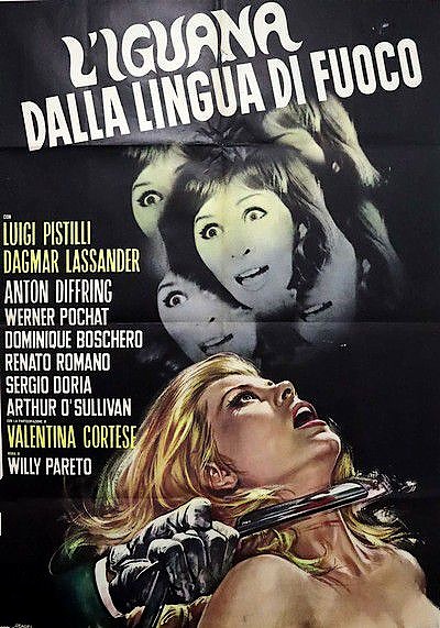 Игуана с огненным языком / L'iguana dalla lingua di fuoco (1971) DVDRip