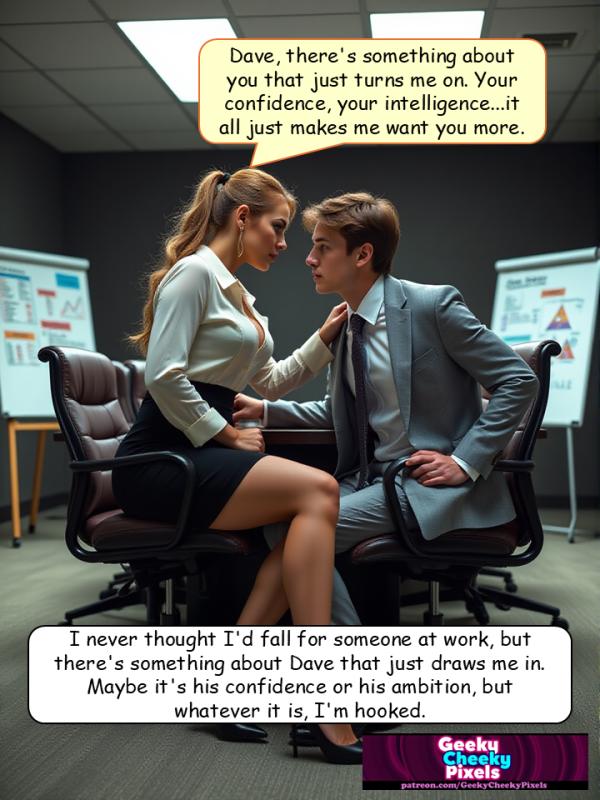 GeekyCheekyPixels - The Office Slut AI Porn
