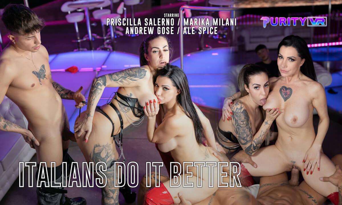 Priscilla Salerno, Marika Milani - Italians Do It Better