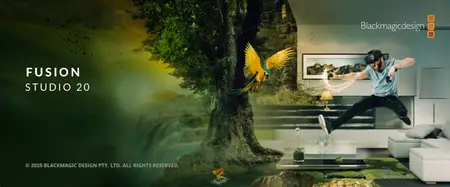 Blackmagic Design Fusion Studio 20.0.50 Multilingual (x64)