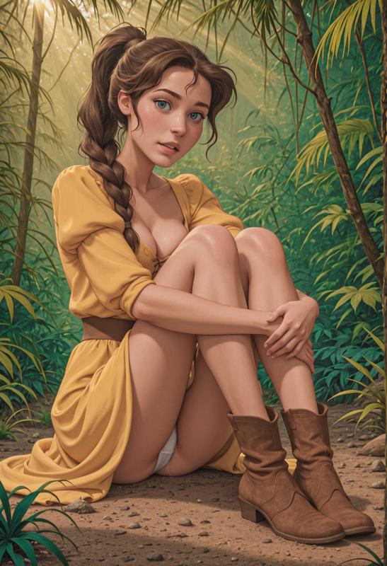 Shadow Renders - Jane in the Jungle AI Porn Shadow Renders - Jane in the Jungle AI Porn