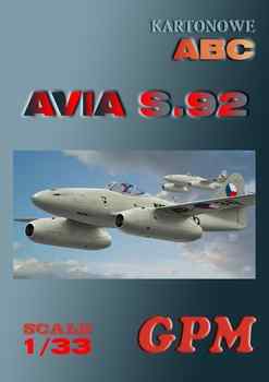   Avia S.92 ( GPM 186)