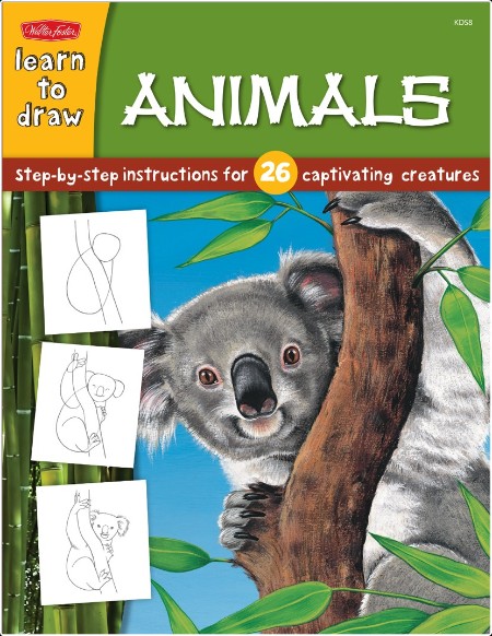 How to Draw Zoo Animals - Step-by-step instructions for 26 captivating creatures